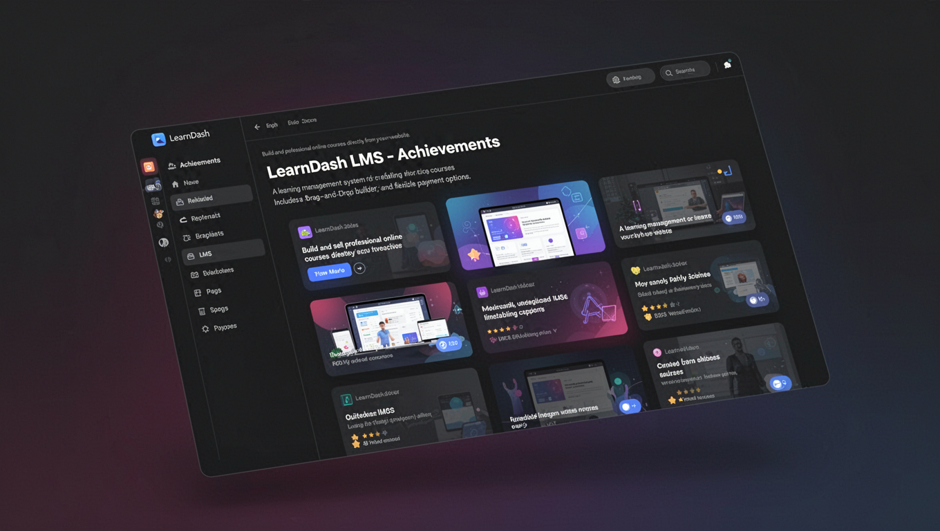 Preview of LearnDash LMS - Achievements