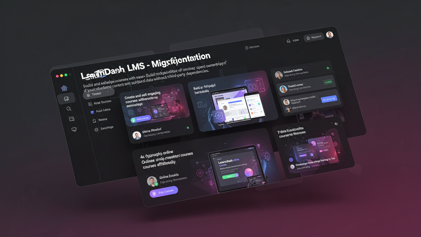 Preview of LearnDash LMS - Migration