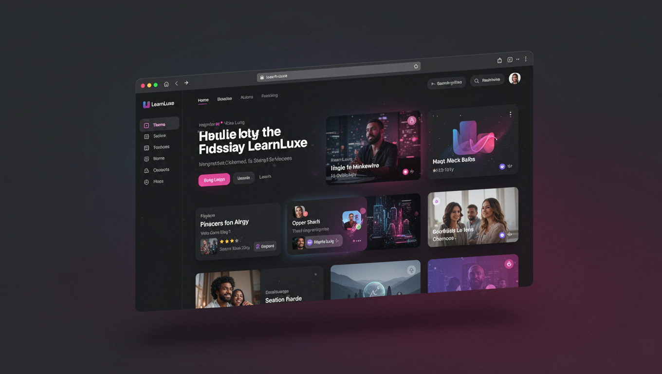 Preview of LearnLuxe