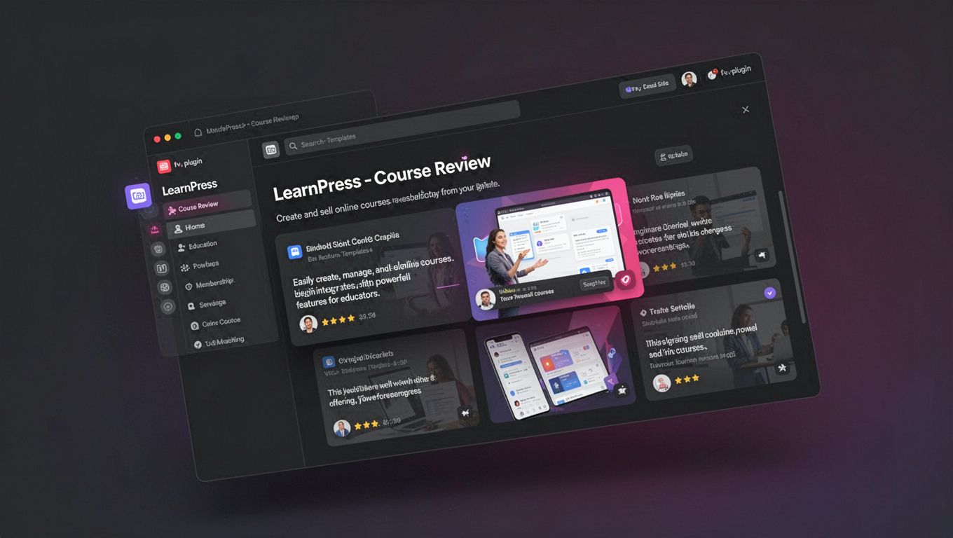 Preview of LearnPress - Course Review