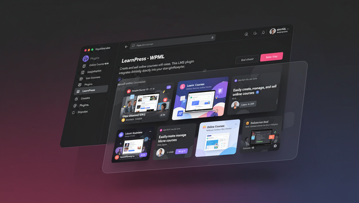 Preview of LearnPress - WPML
