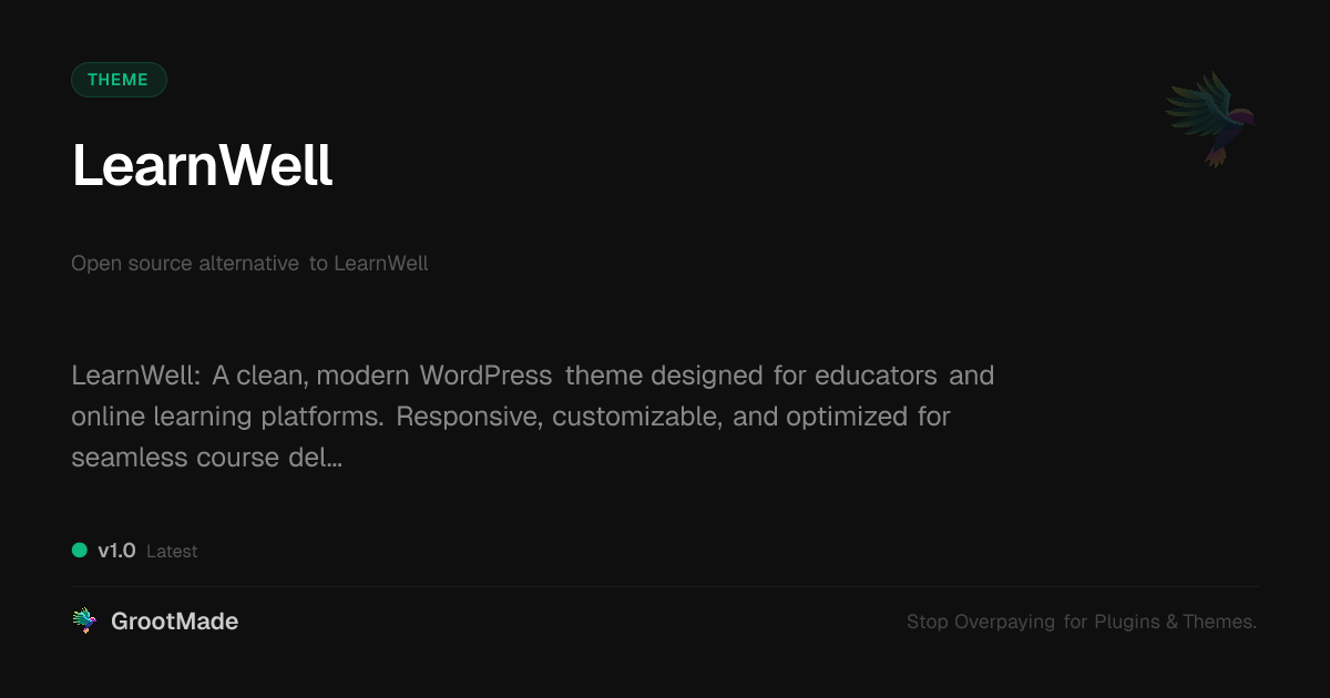 Preview of LearnWell