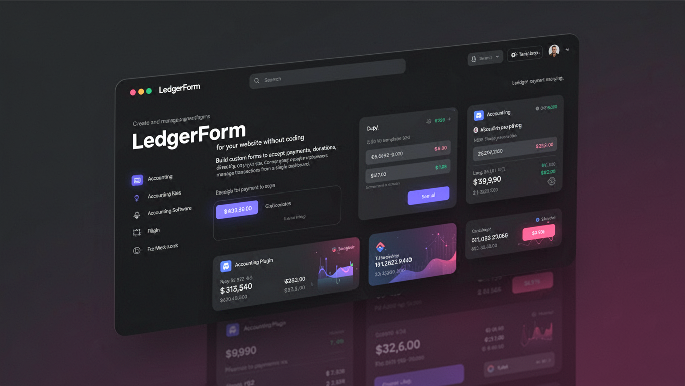 Preview of LedgerForm