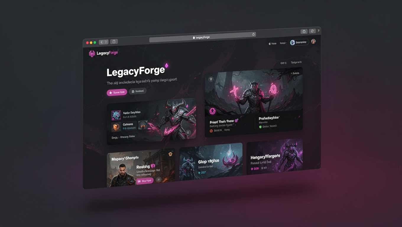 Preview of LegacyForge