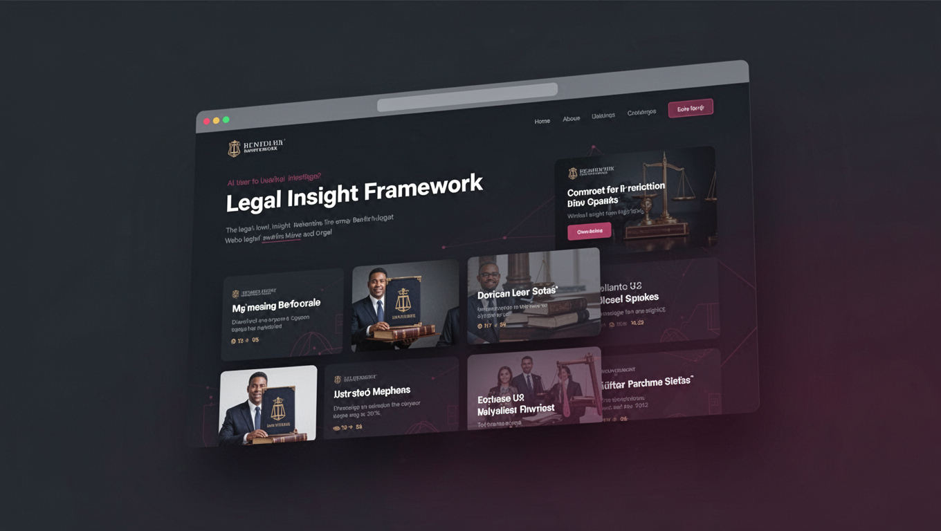 Preview of Legal Insight Framework