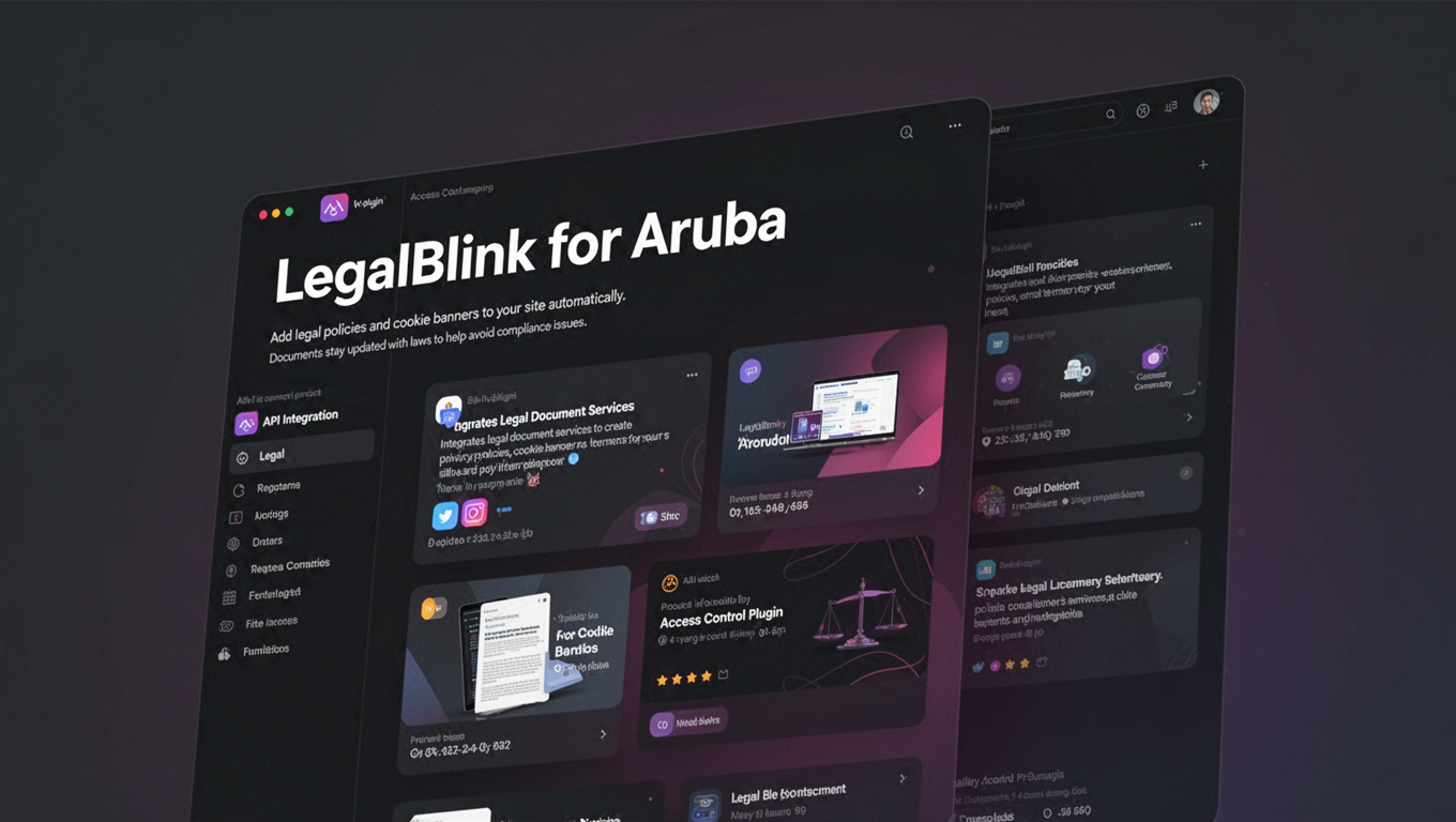 Preview of LegalBlink for Aruba