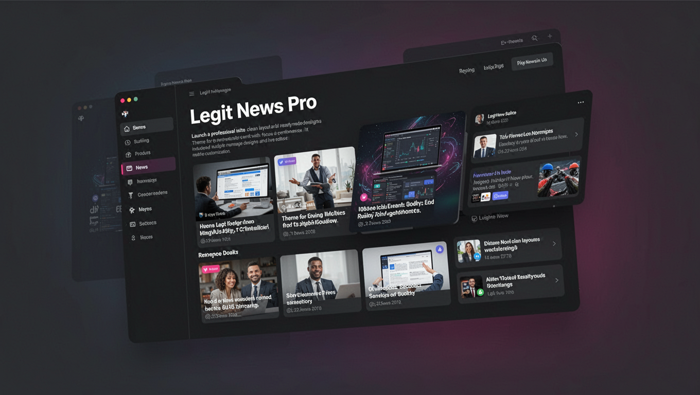 Preview of Legit News Pro