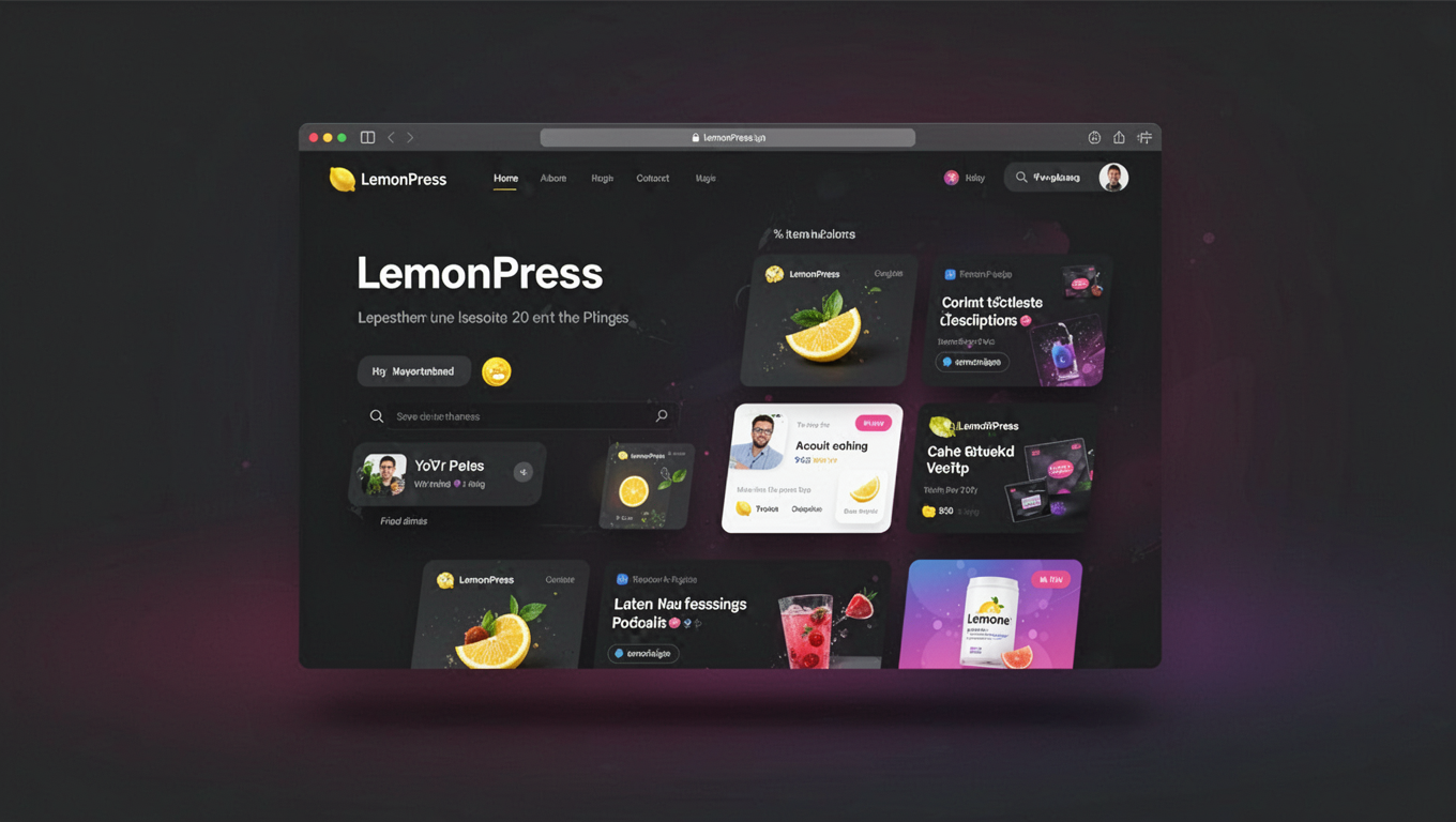 Preview of LemonPress