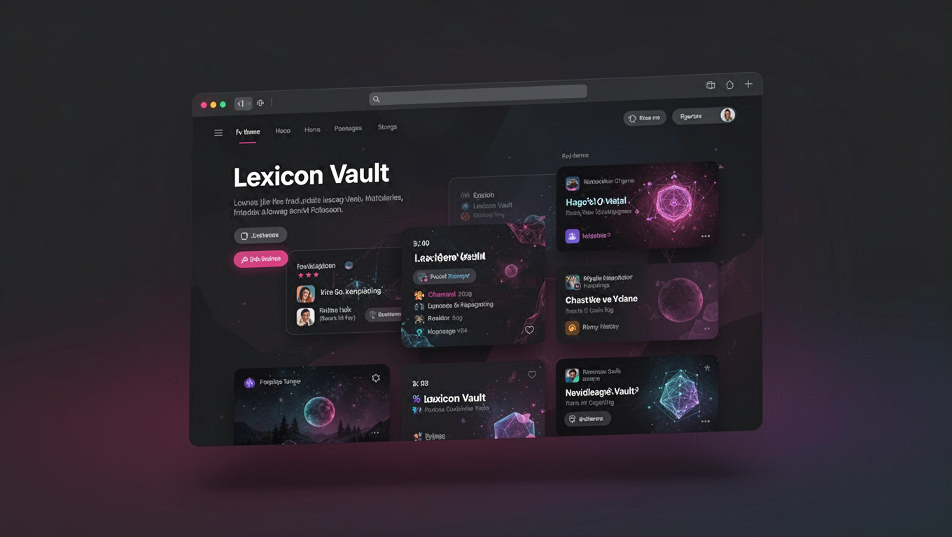 Preview of Lexicon Vault