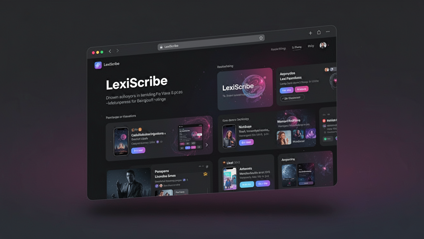 Preview of LexiScribe
