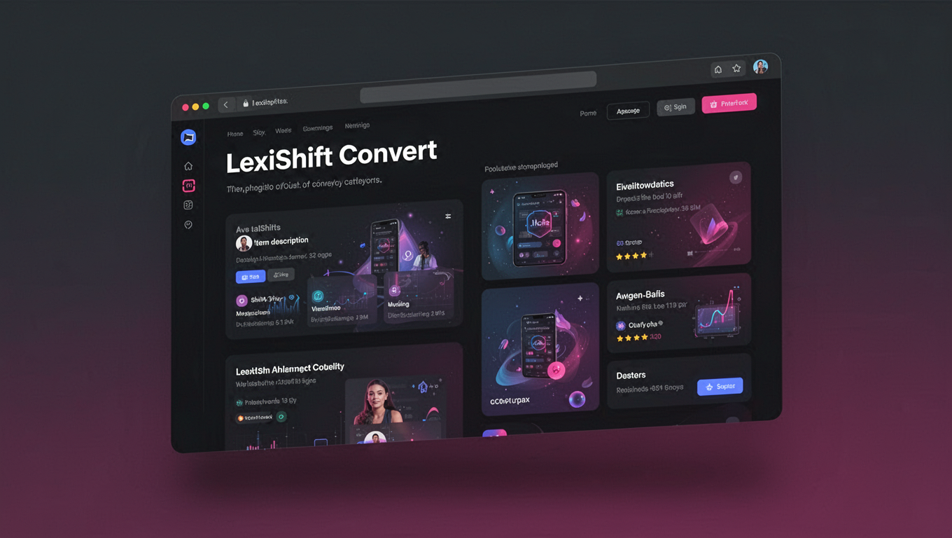 Preview of LexiShift Convert