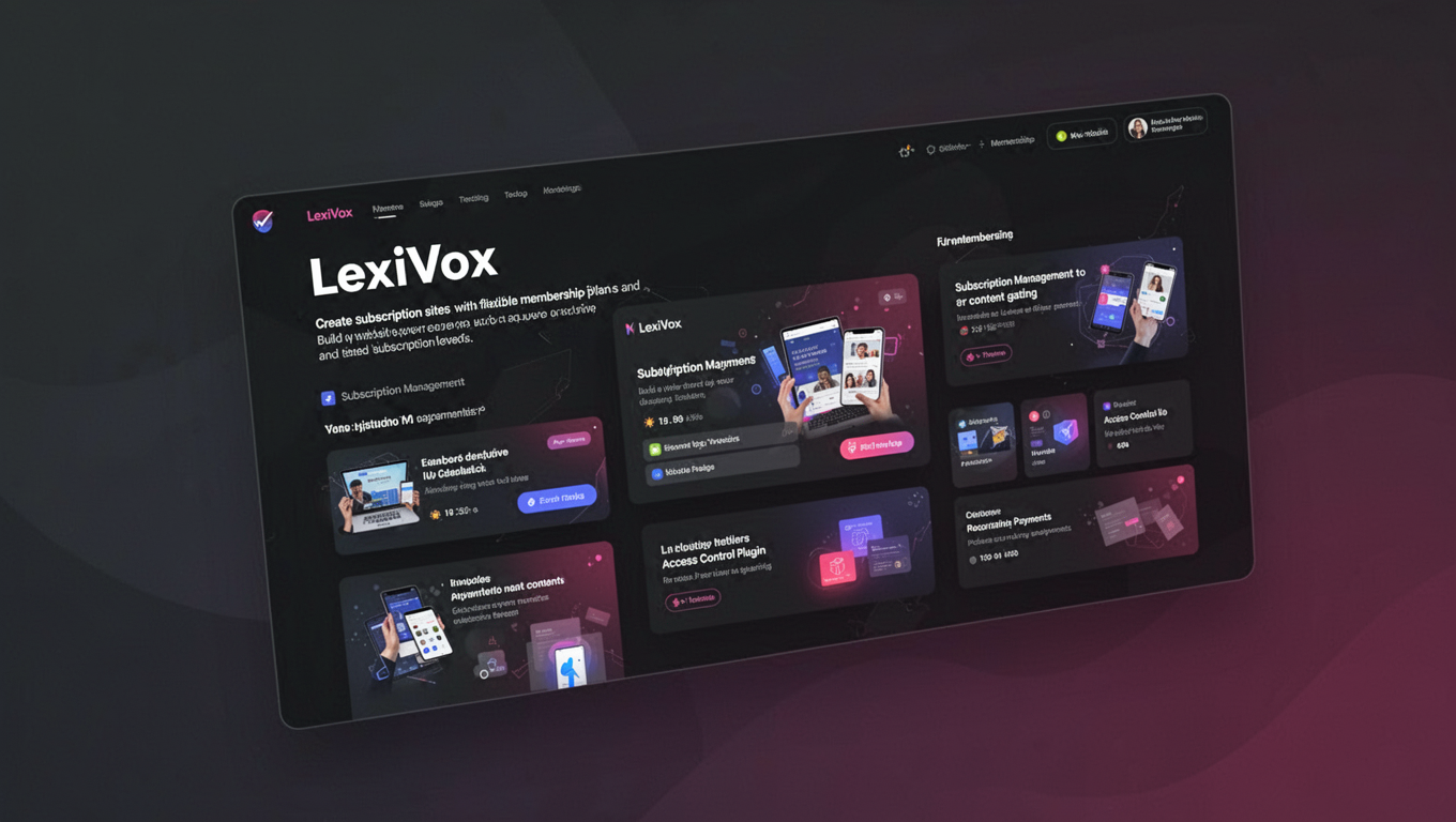 Preview of LexiVox