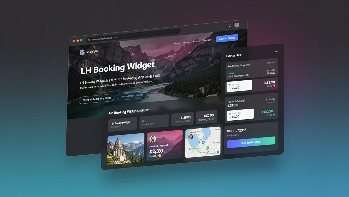 Preview of LH Booking Widget