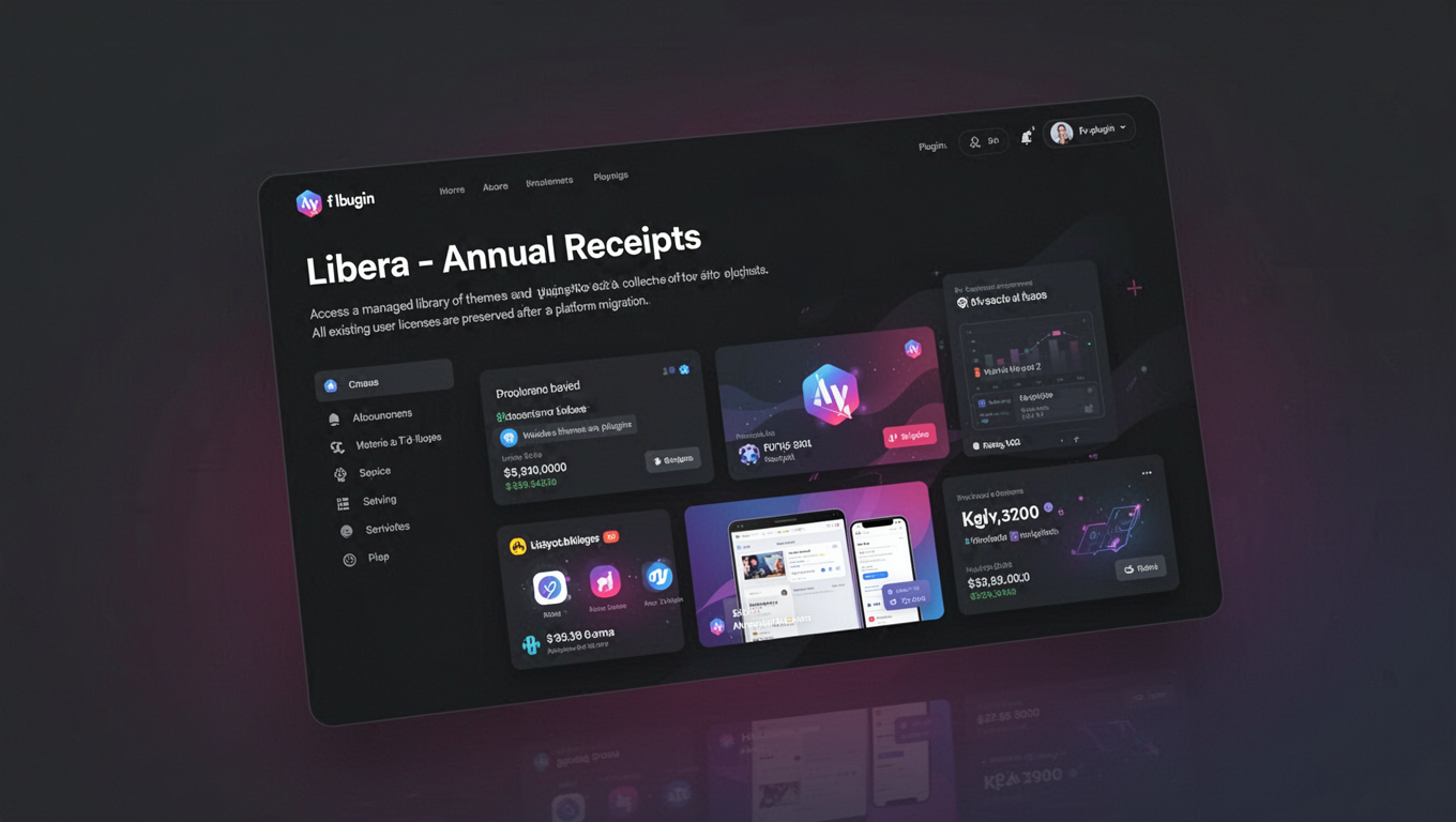 Preview of Libera - Annual Receipts