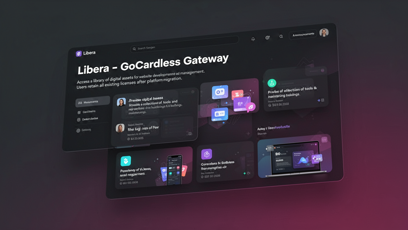 Preview of Libera - GoCardless Gateway