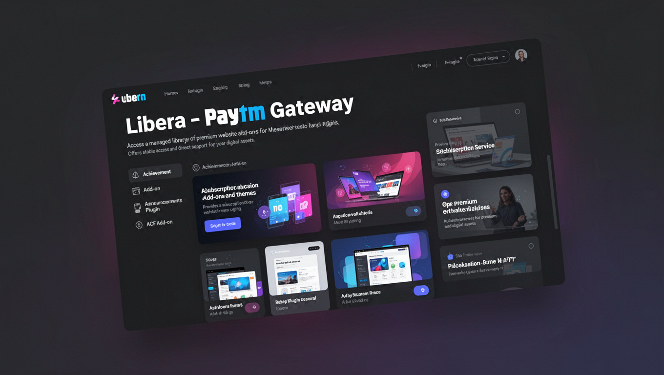 Preview of Libera - Paytm Gateway