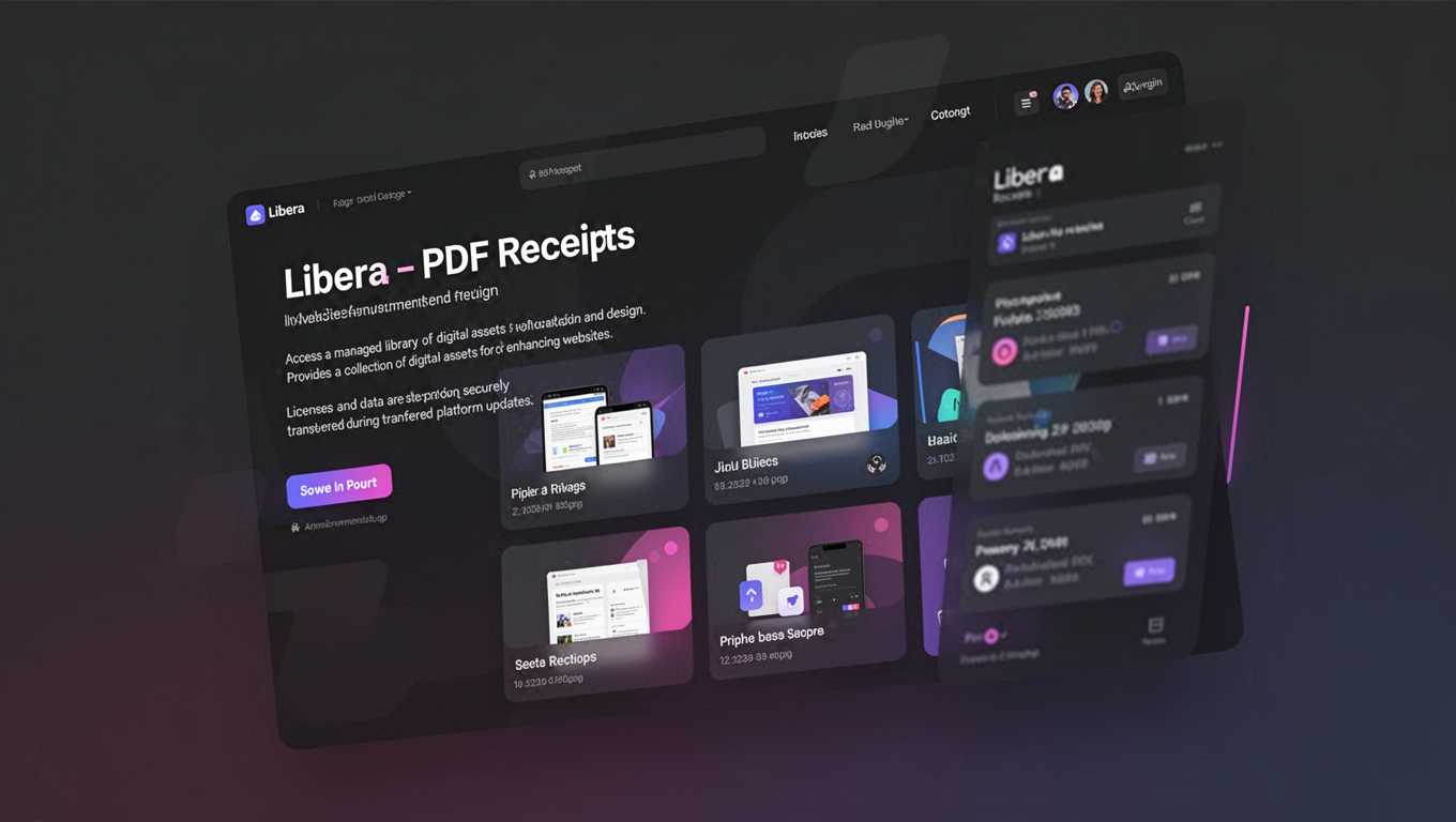 Preview of Libera - PDF Receipts