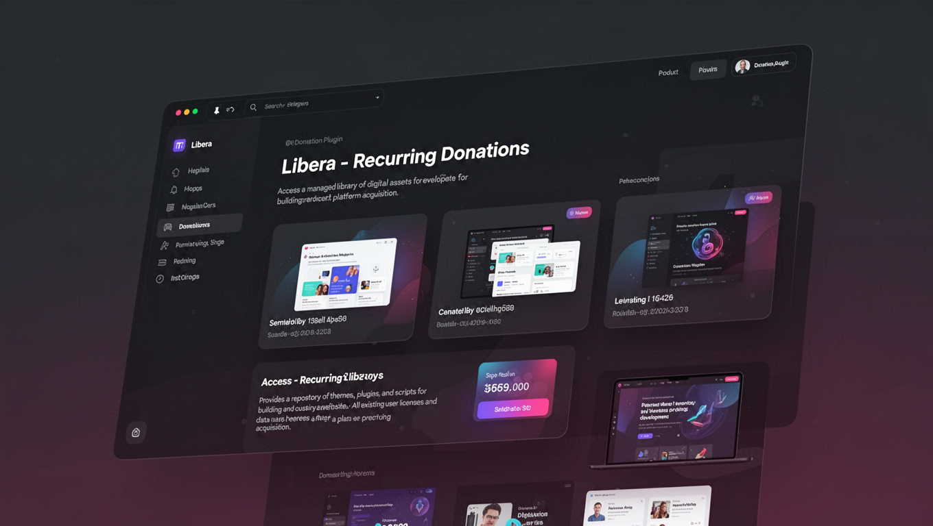 Preview of Libera - Recurring Donations