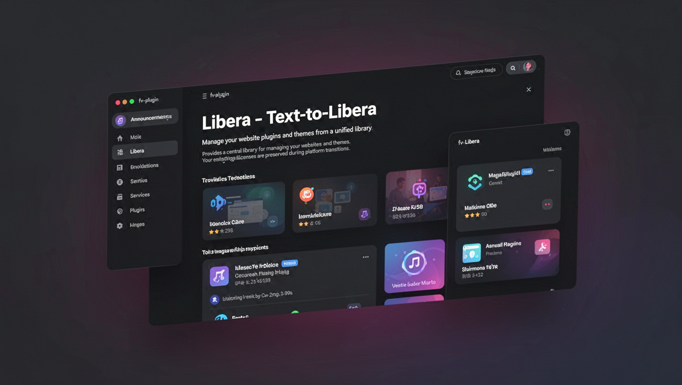 Preview of Libera - Text-to-Libera