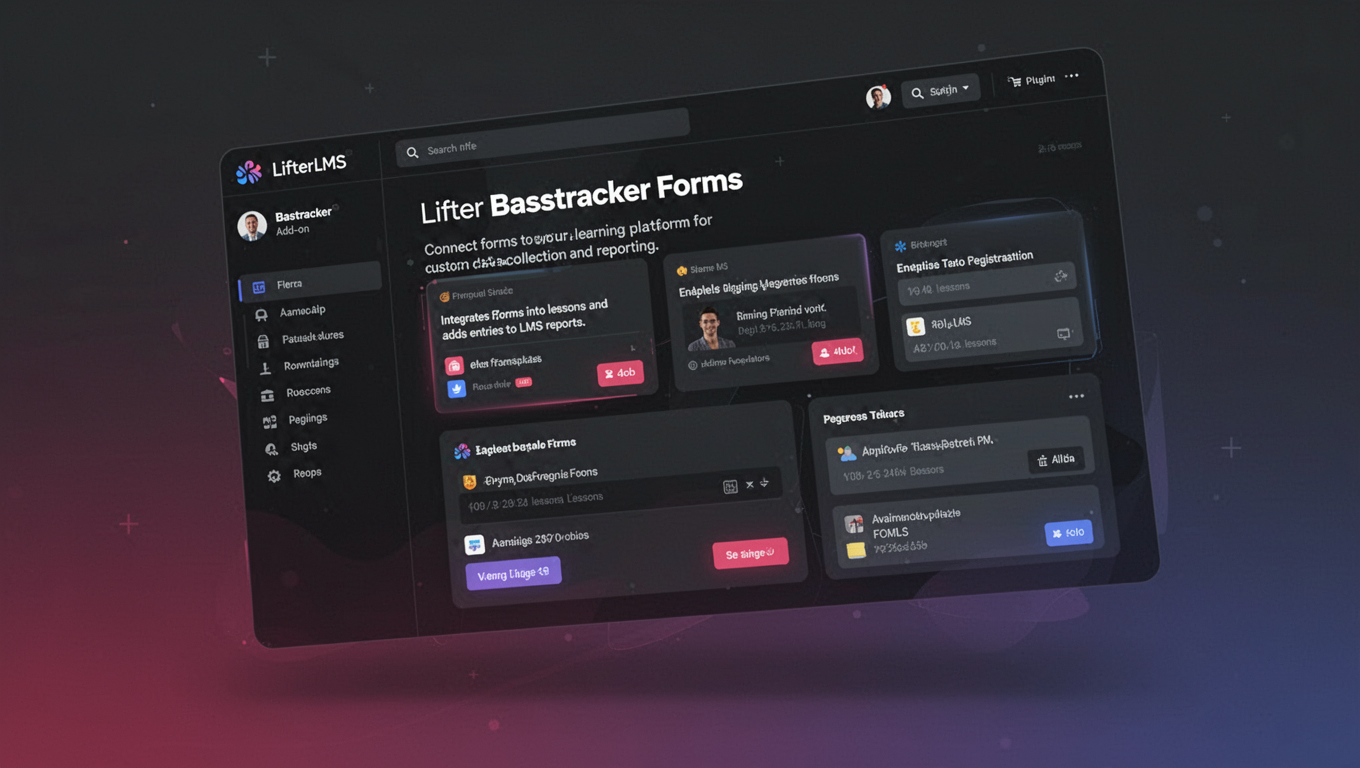 Preview of LifterLMS Basstracker Forms