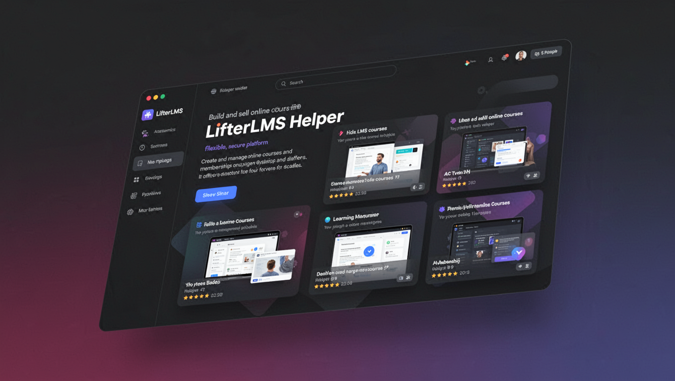 Preview of LifterLMS Helper