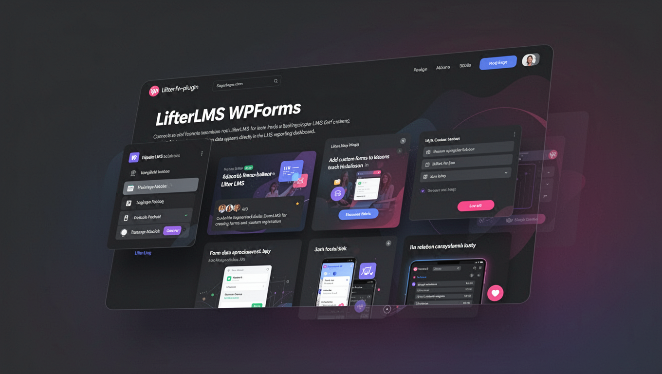 Preview of LifterLMS WPForms