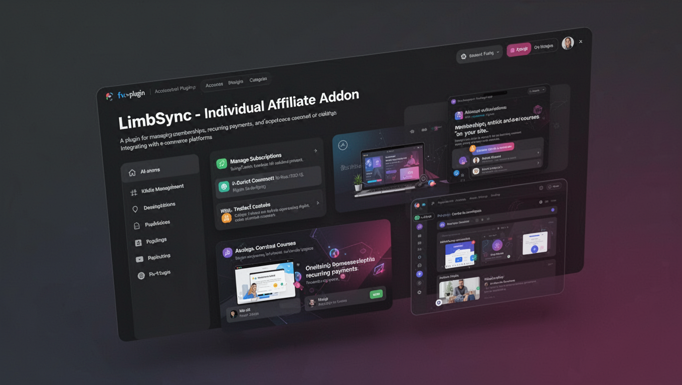 Preview of LimbSync - Individual Affiliate Addon