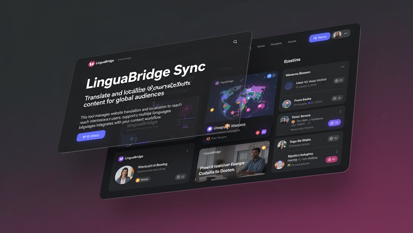 Preview of LinguaBridge Sync