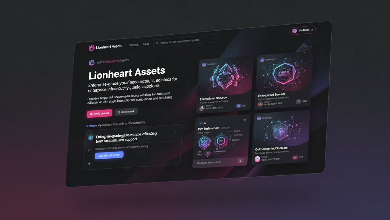 Preview of Lionheart Assets