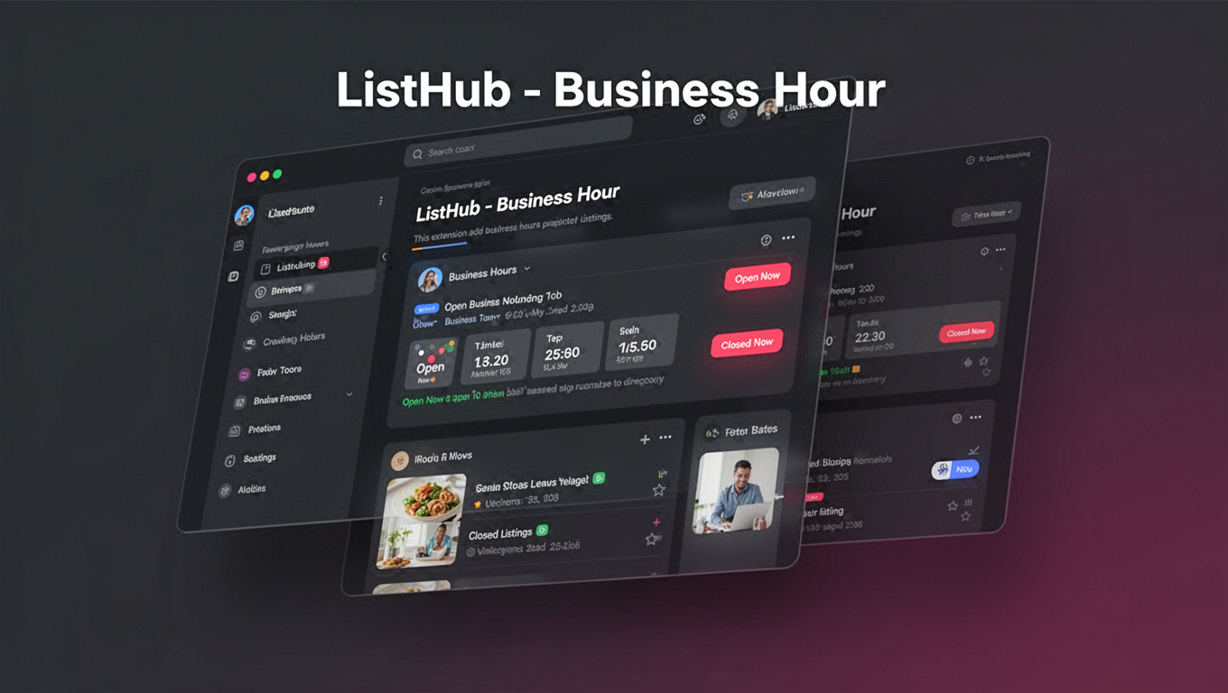 Preview of ListHub - Business Hour