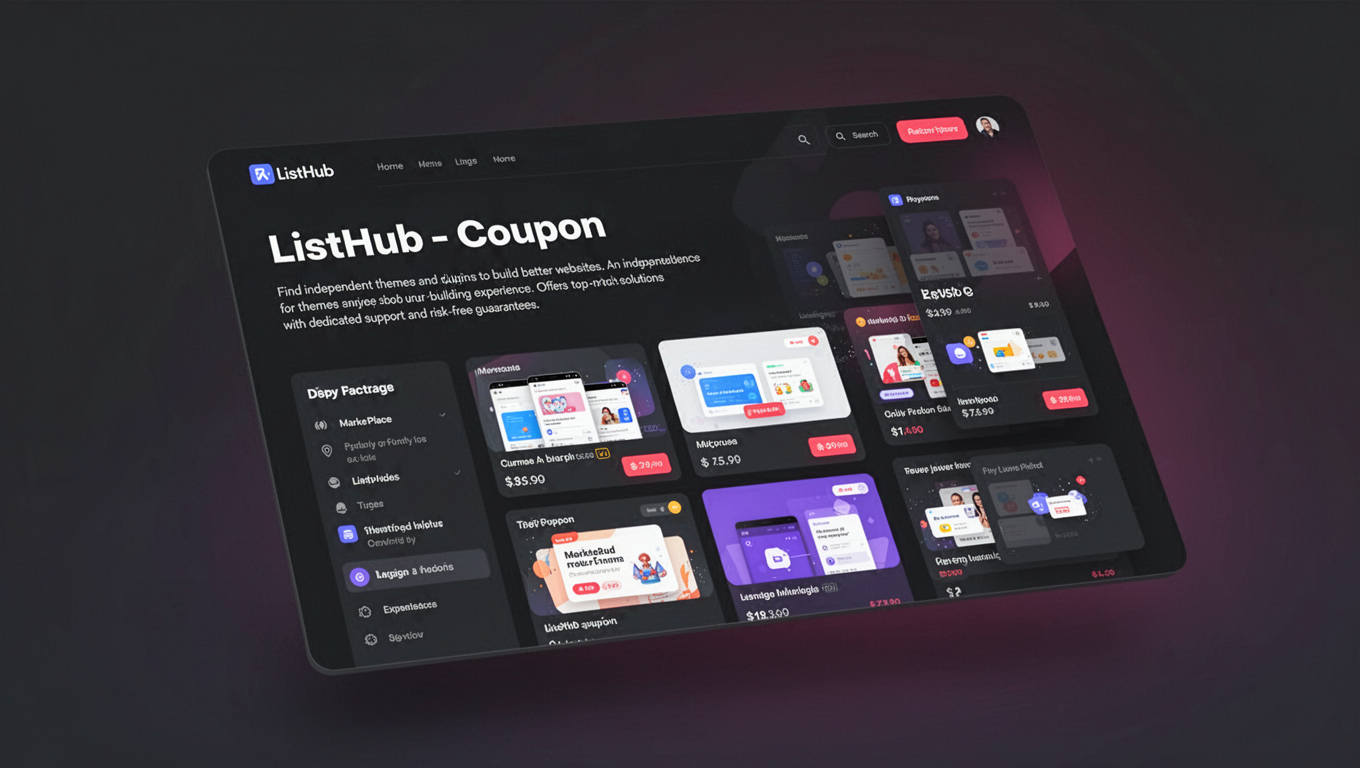Preview of ListHub - Coupon