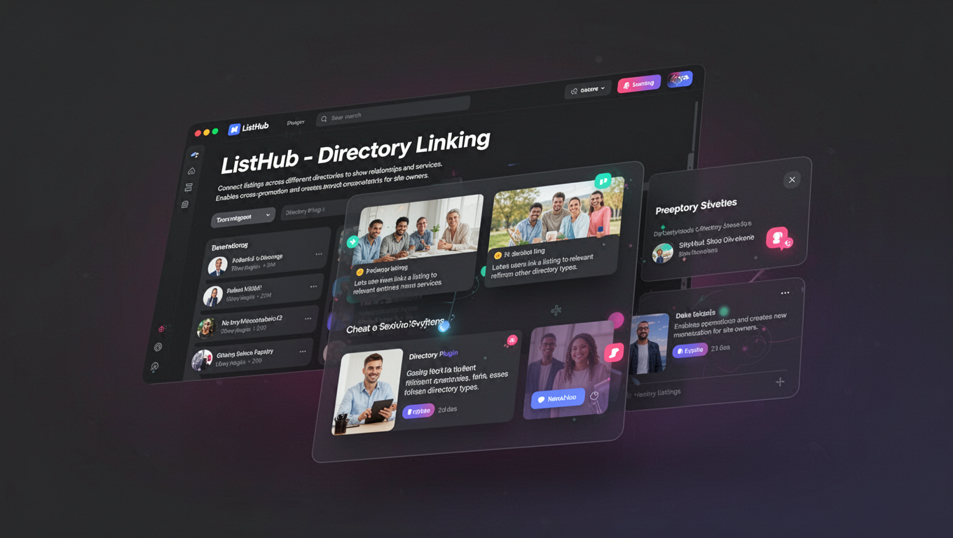 Preview of ListHub - Directory Linking