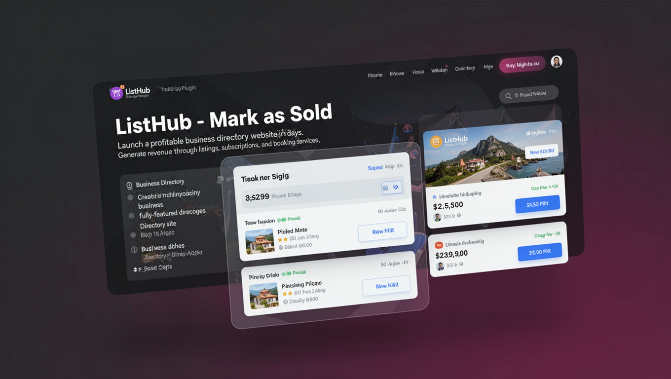 Preview of ListHub - Mark as Sold