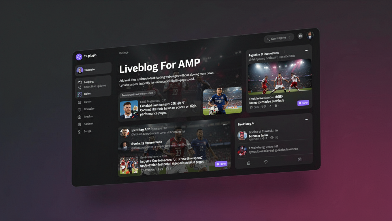 Preview of Liveblog For AMP