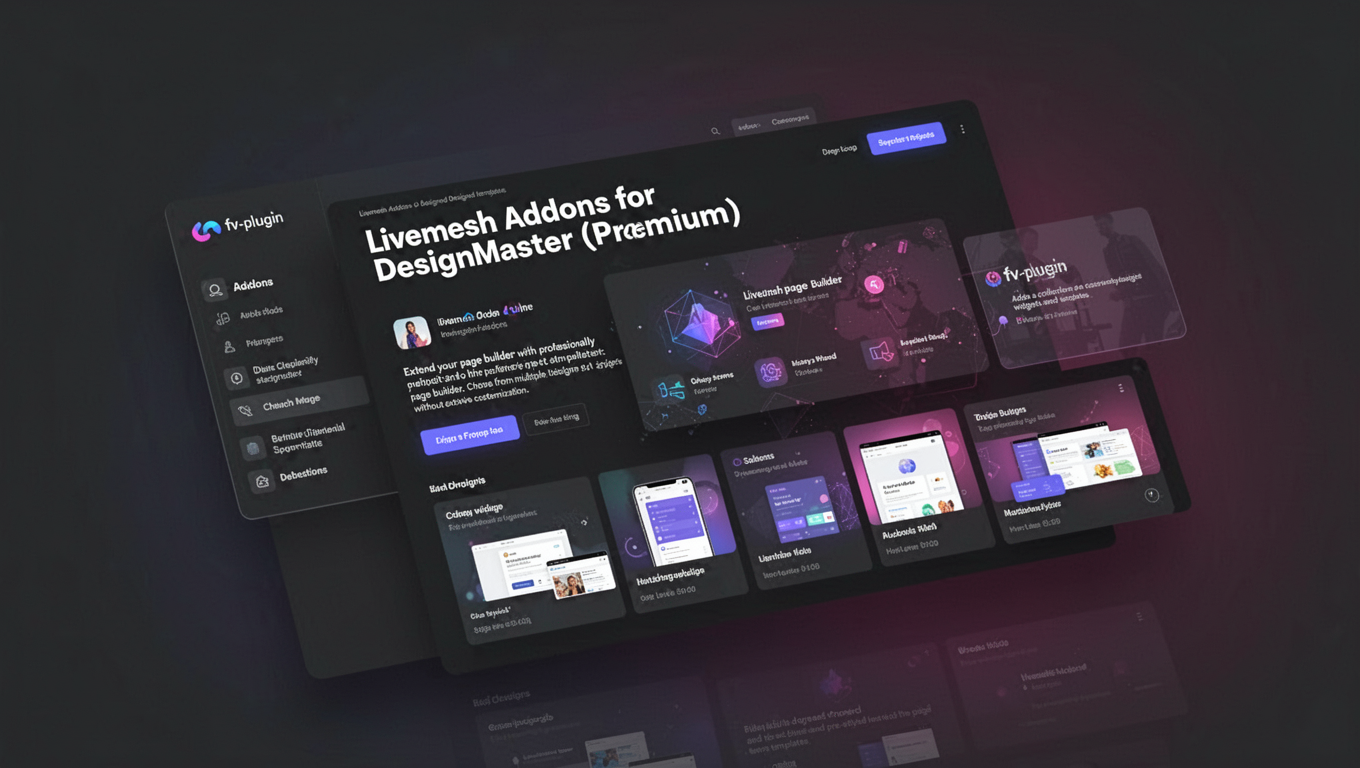 Preview of Livemesh Addons for DesignMaster (Premium)