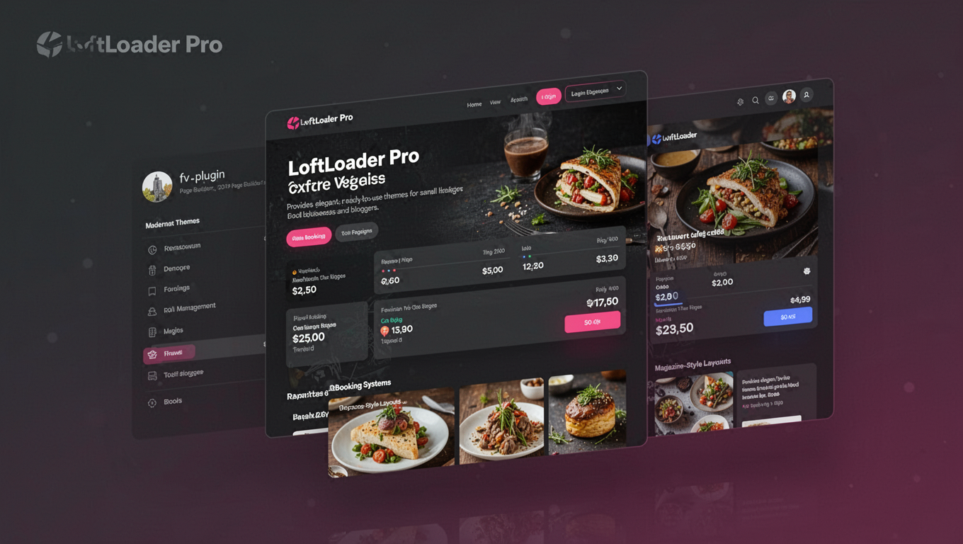 Preview of LoftLoader Pro