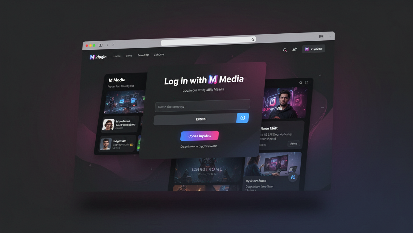 Preview of Log in with M Media