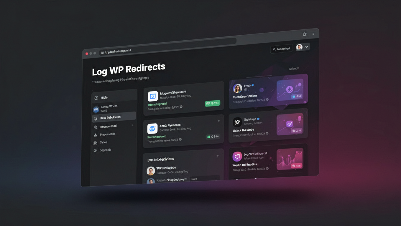 Preview of Log WP Redirects