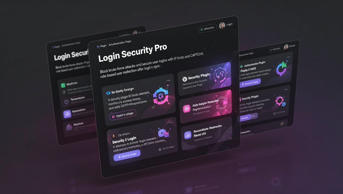 Preview of Login Security Pro
