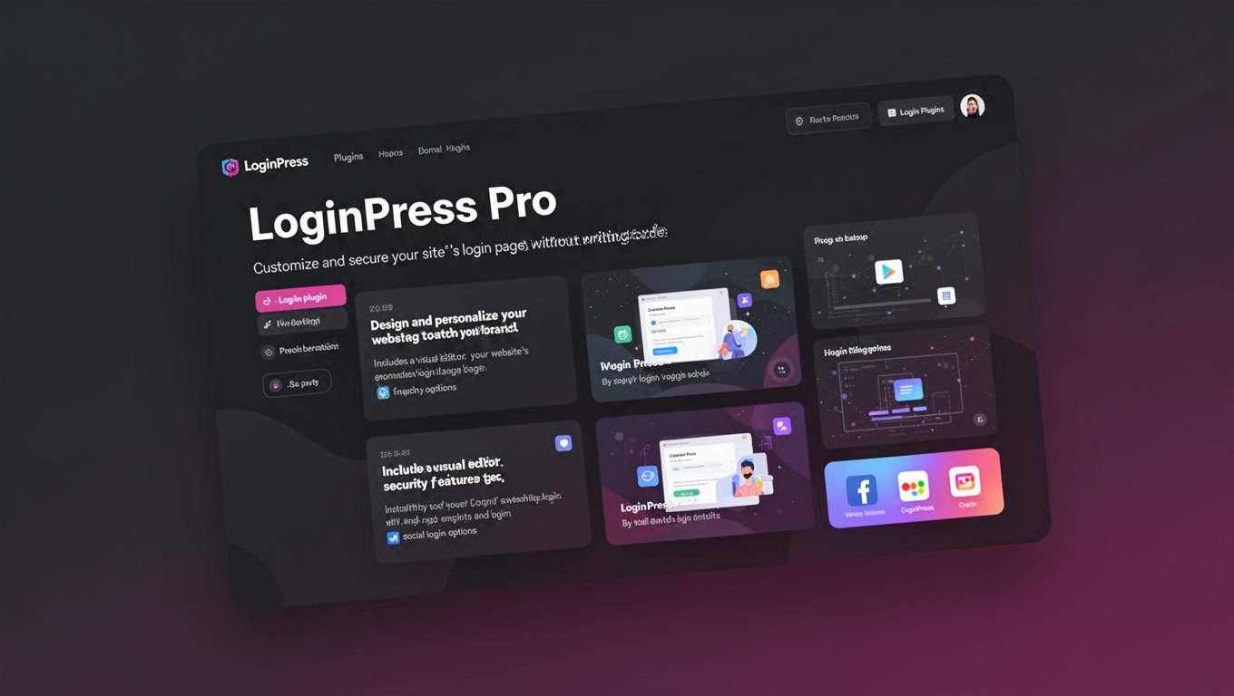 Preview of LoginPress Pro