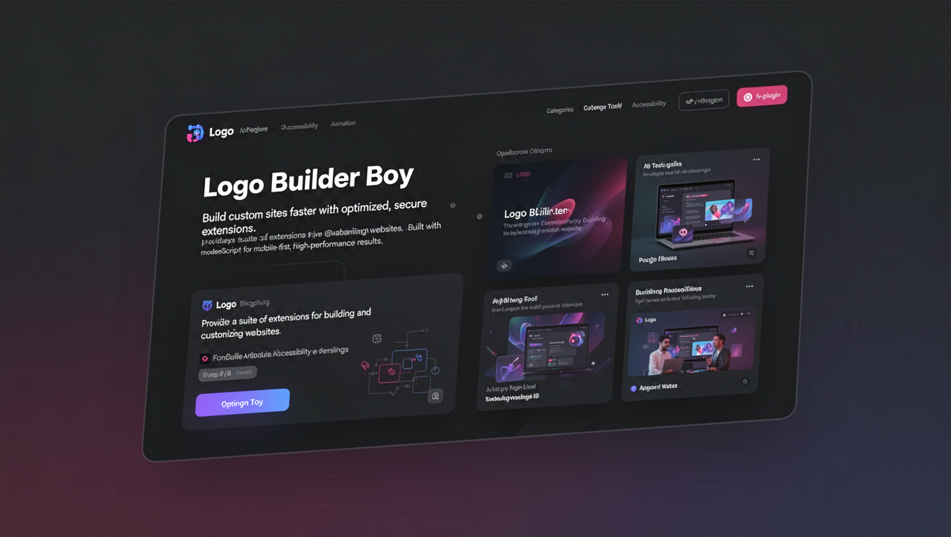 Preview of Logo Builder Boy