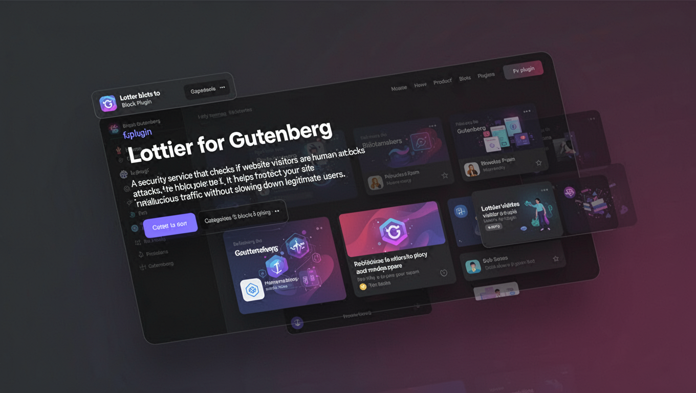 Preview of Lottier for Gutenberg