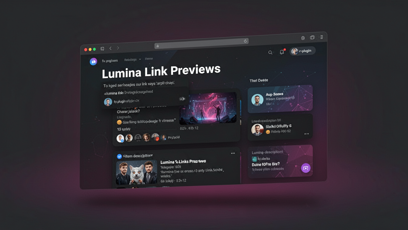 Preview of Lumina Link Previews