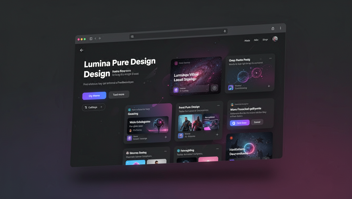 Preview of Lumina Pure Design