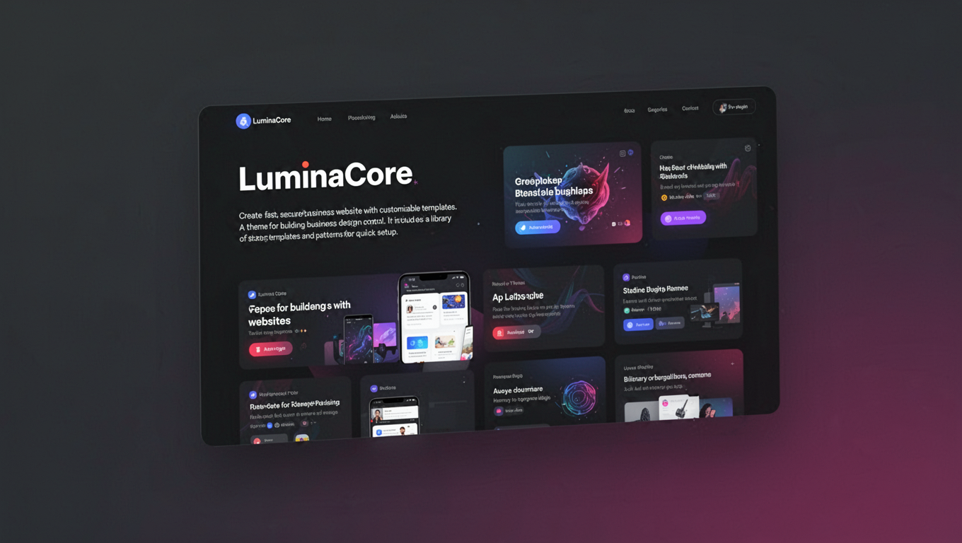 Preview of LuminaCore