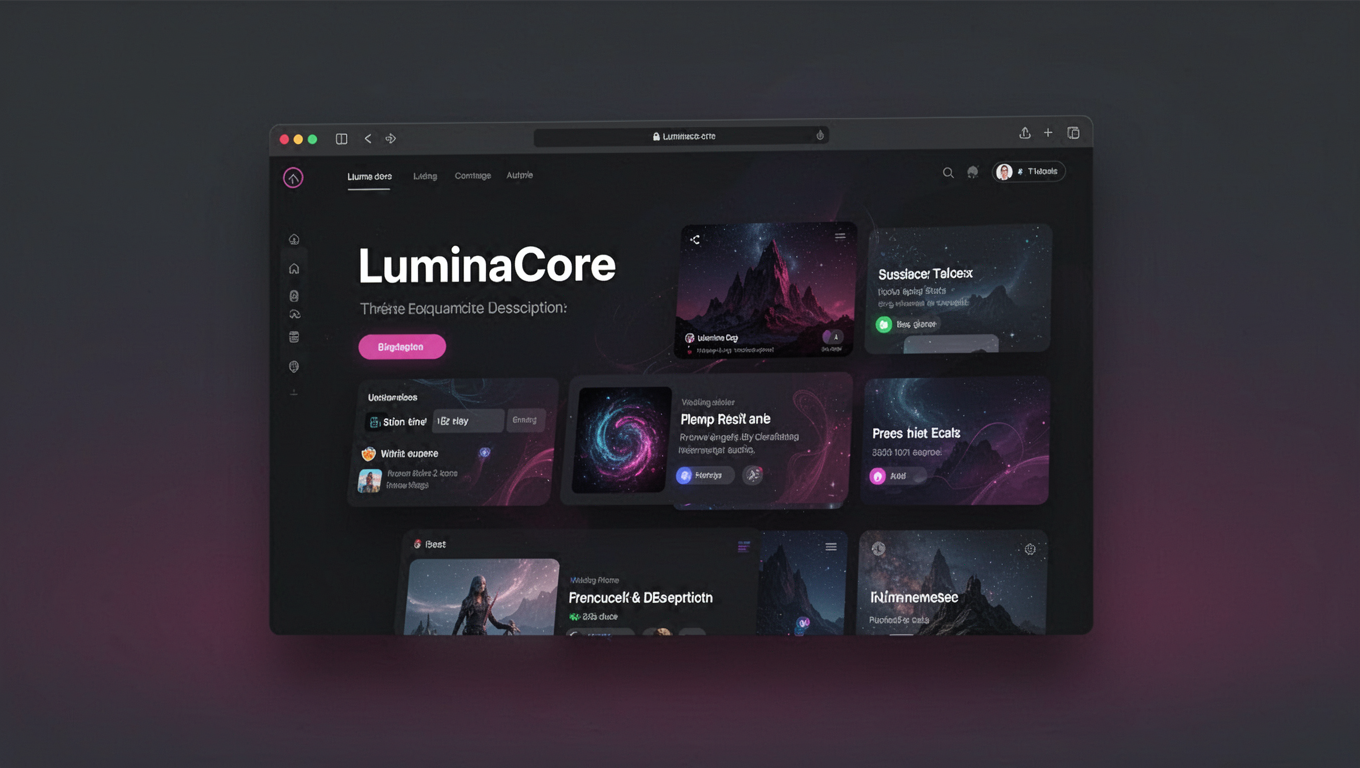 Preview of LuminaCore