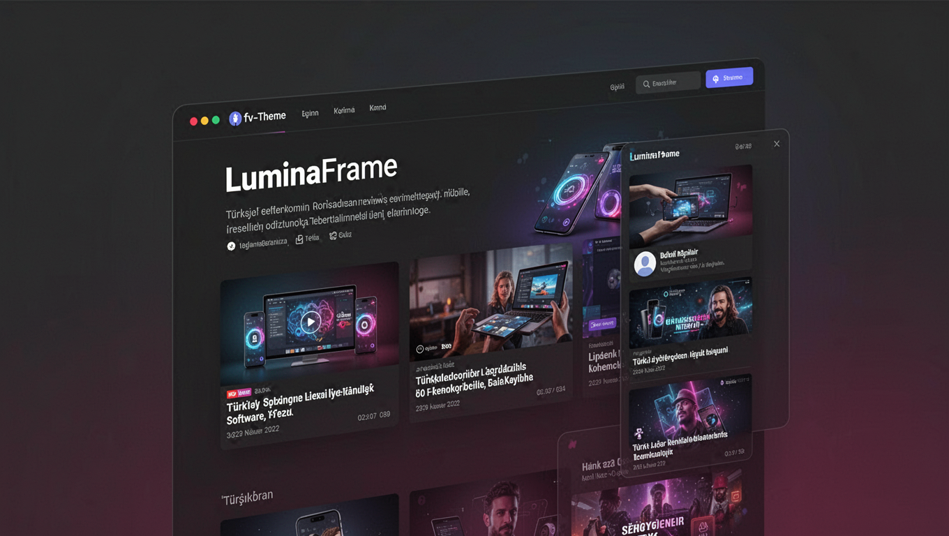 Preview of LuminaFrame