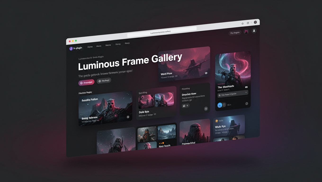 Preview of Luminous Frame Gallery