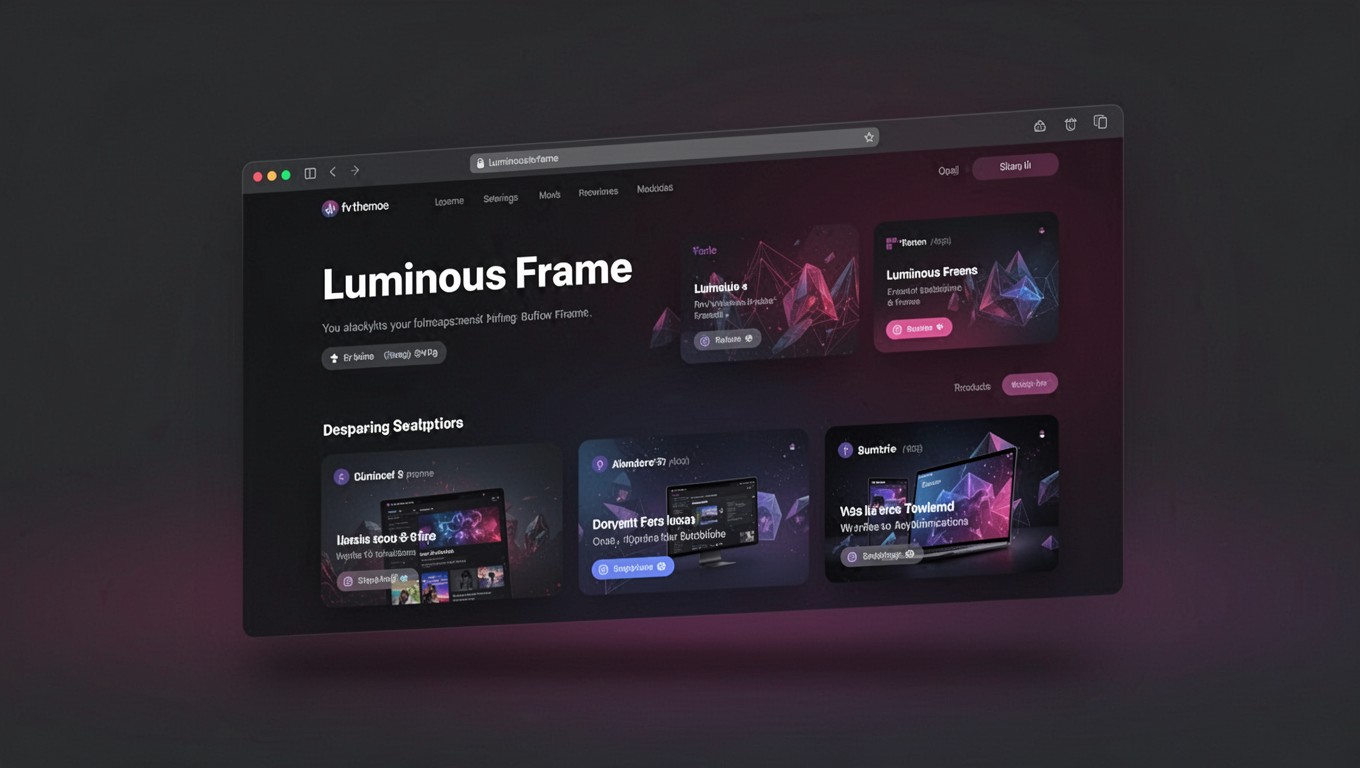 Preview of Luminous Frame