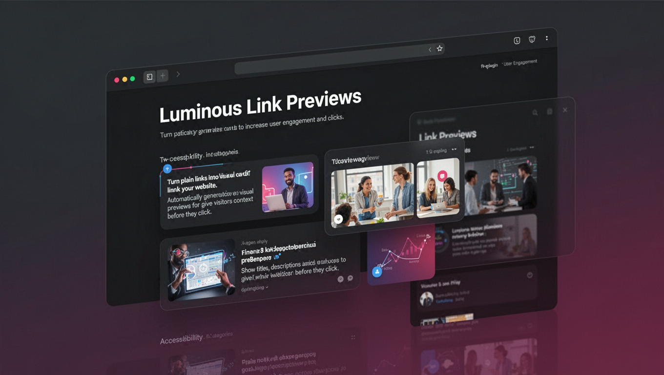 Preview of Luminous Link Previews